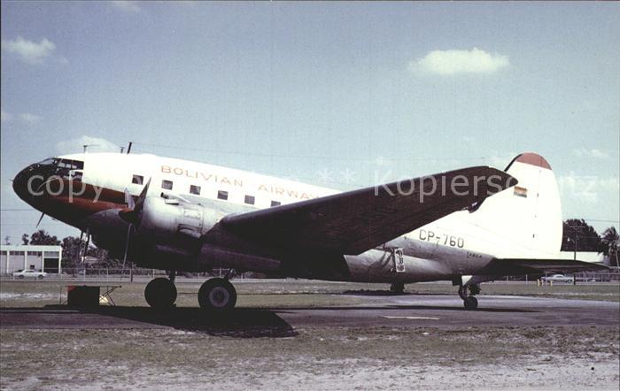 Flugzeuge Zivil Bolivian Airways Curtiss C-46 Commando