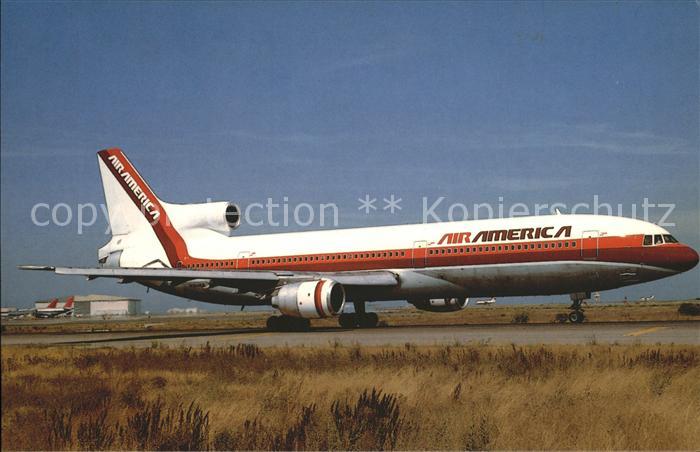 Flugzeuge Zivil AIRBORNE POSTKARD NO.121 Lockheed L.1011 Tristar-1 N304EA c/n 10