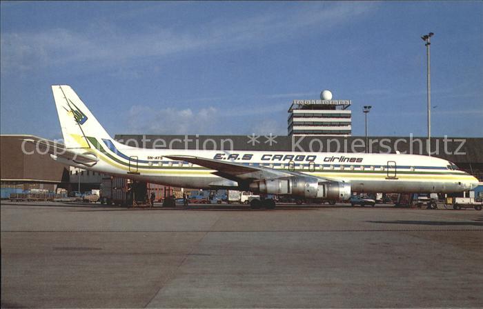 Flugzeuge Zivil AIRBORNE NO 122 McDonnell Douglas DC-8-55F 5N-ATS c/n 45817 of E