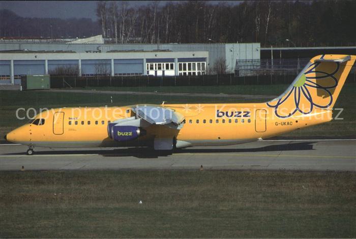 Flugzeuge Zivil Buzz BAe 146-300 G-UKAL