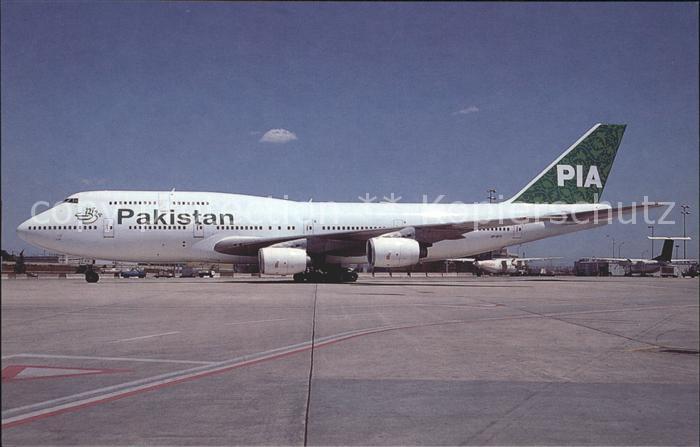 Flugzeuge Zivil PIA-Pakistan International Boeing 747-3