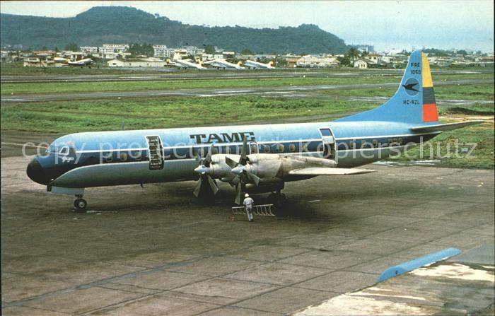 Flugzeuge Zivil TAME C.A. - TRANSPORTES AEROS NACIONALES ECUATORIANAS Lockheed L