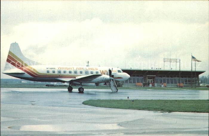 Flugzeuge Zivil WRIGHT AIR LINES OHIO MUNICIPAL AIRPORT