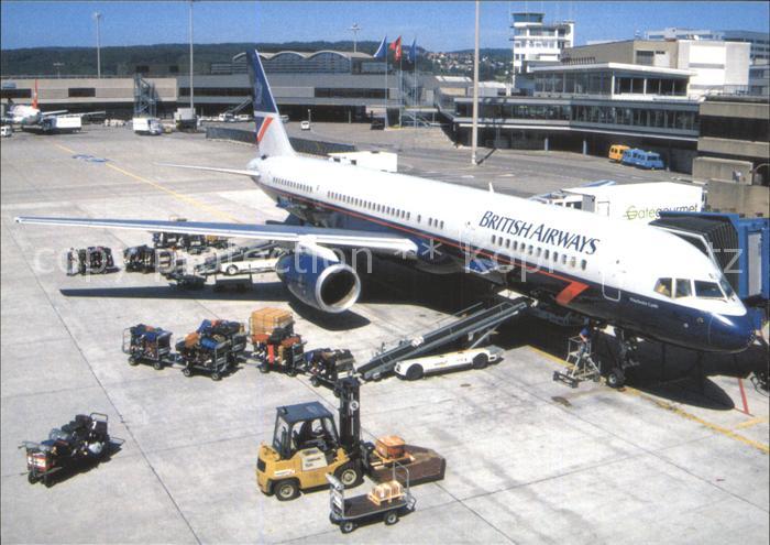 Flugzeuge Zivil Airport Impressions ZRH
Boeing 757-236 British Airways
c/n 258