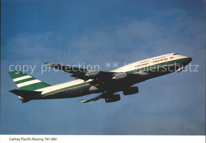 Flugzeuge Zivil CATHAY PACIFIC Boeing 747-400