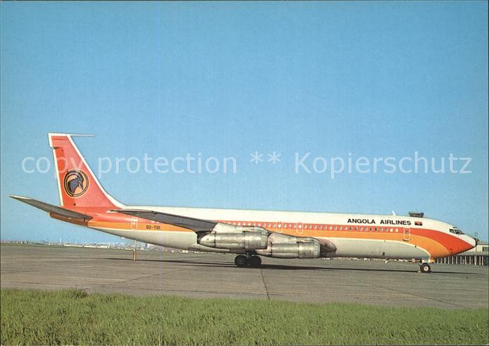 Flugzeuge Zivil 021 ANGOLA AIRLINES Boeing 707-349C