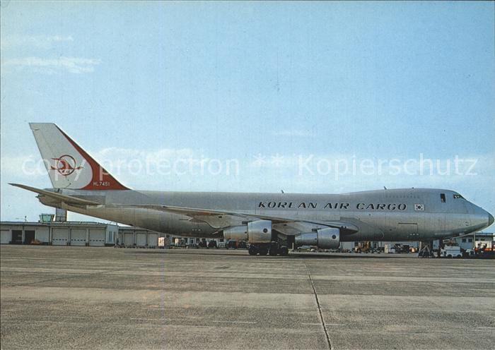 Flugzeuge Zivil 022 KOREAN AIR CARGO Boeing 747-2B5F
