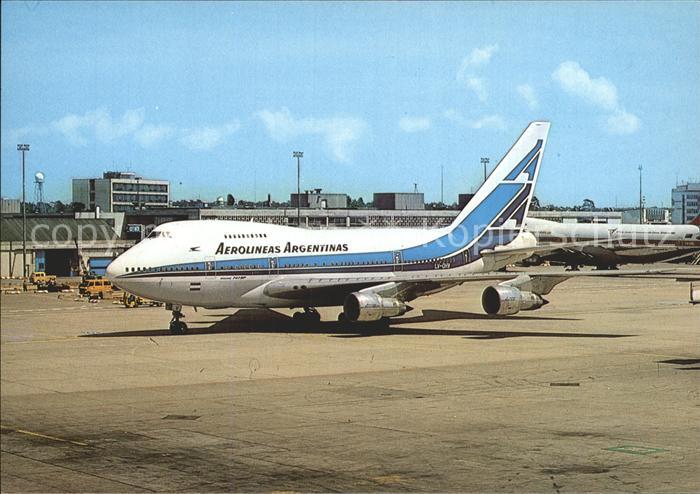 Flugzeuge Zivil 028 AEROLINEAS ARGENTINAS Boeing 747-SP27