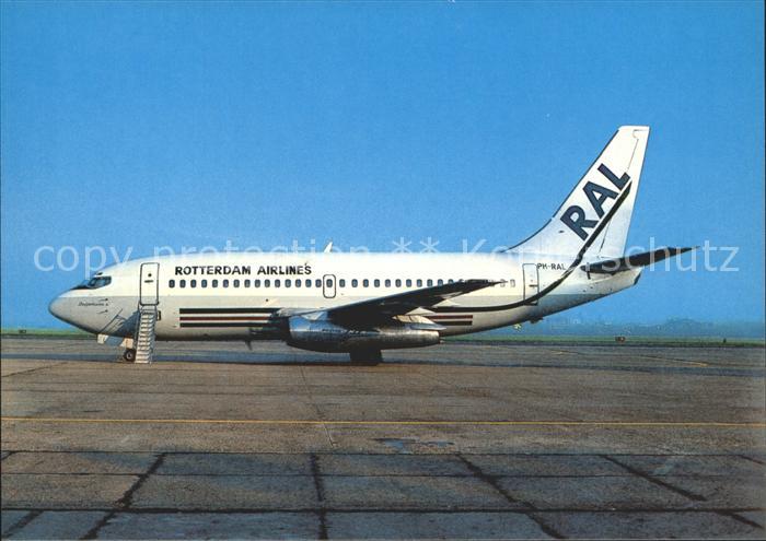 Flugzeuge Zivil 042 ROTTERDAM AIRLINES Boeing 737-2M8