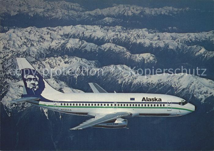 Flugzeuge Zivil Alaska Airlines Boeing 737-290C