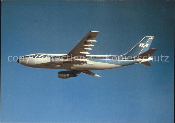 Flugzeuge Zivil Airbus A 300 Trans European