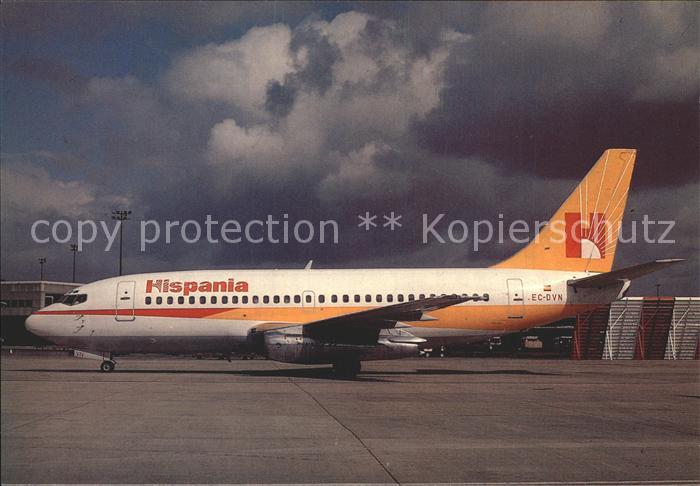 Flugzeuge Zivil EC-DVN Boeing 737 2K2 c/n 22296 Hispania