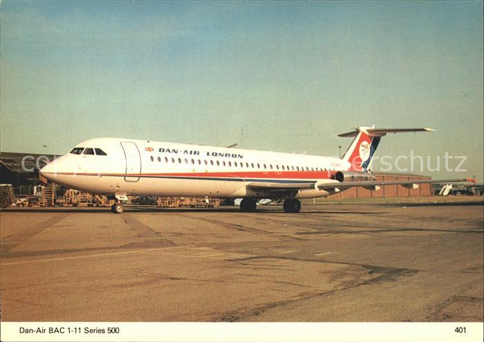 Flugzeuge Zivil Dan-Air BAC 1-11 Series 500