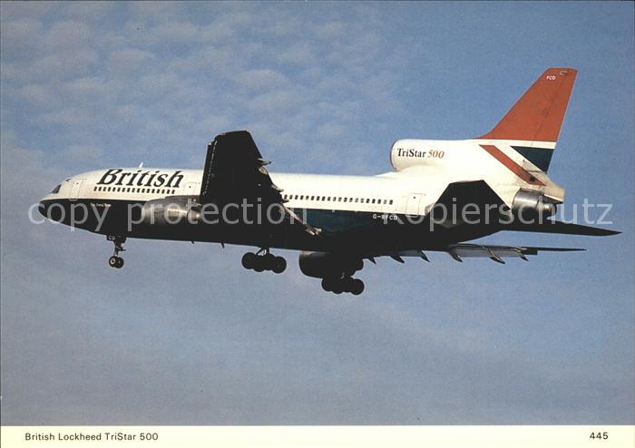 Flugzeuge Zivil british Lockheed Tristar 500