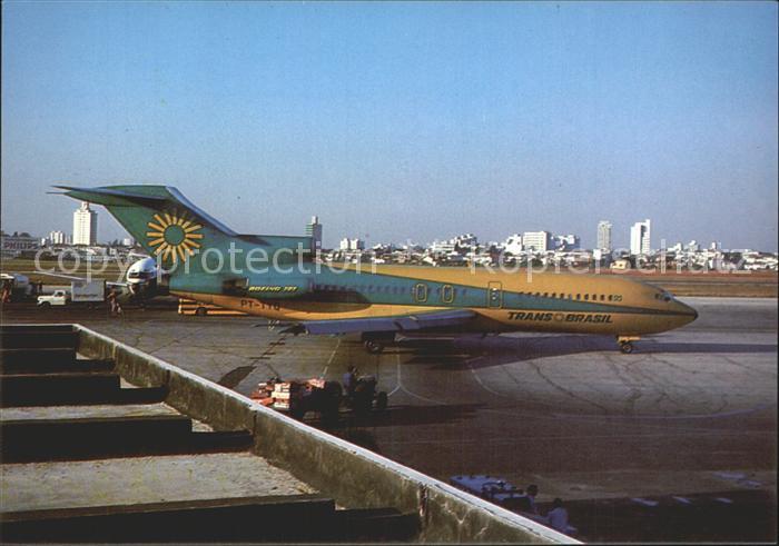 Flugzeuge Zivil AH01 Transbrasil boeing 727-27C PT-TYQ c/n 19110