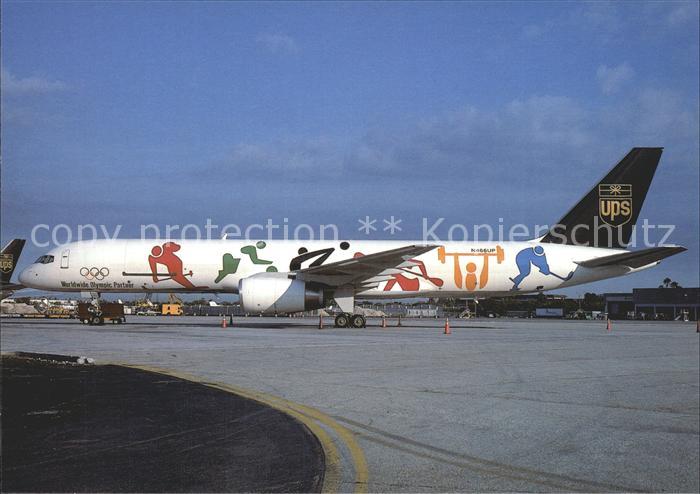 Flugzeuge Zivil UNITED PARCEL SERVICE Olympic col. boei