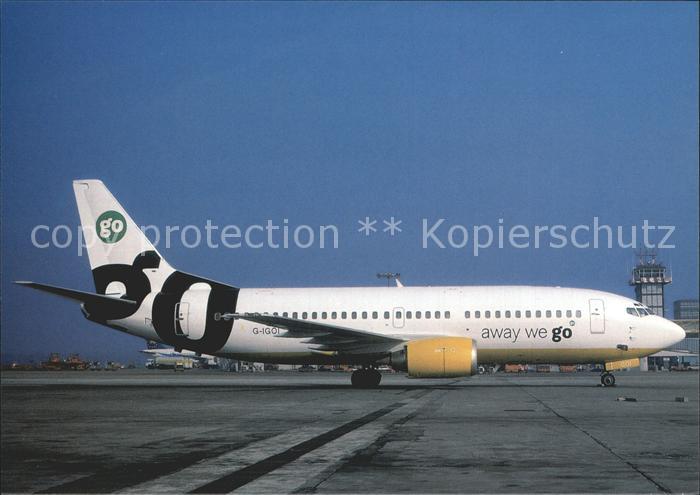 Flugzeuge Zivil GO (away we go) Boeing B-737-300G-IGOI