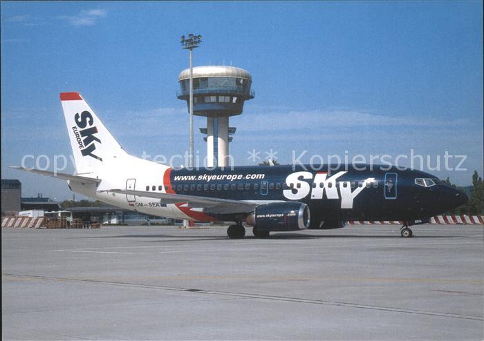 Flugzeuge Zivil Boeing 737-5YO OM-SEA (cn 25186) Bratislava (BTS)