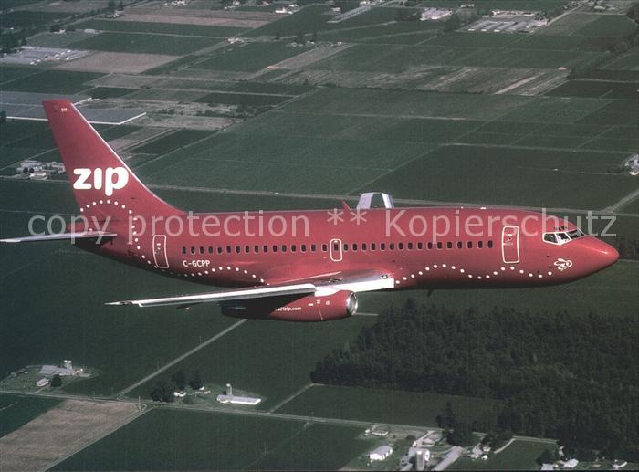 Flugzeuge Zivil ZIP Boeing B737-200 C-GCPP