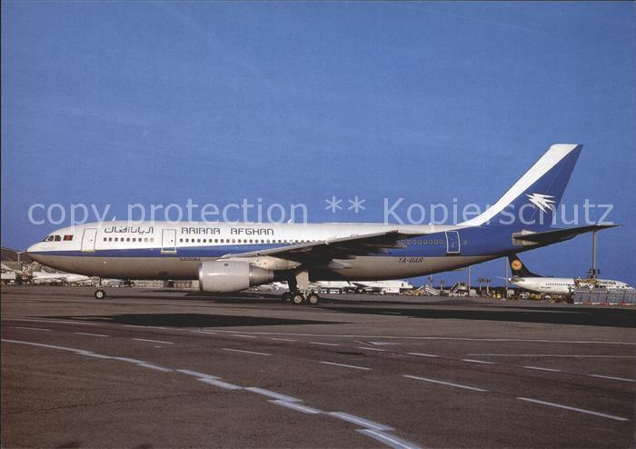 Flugzeuge Zivil Ariana Afghan Airlines Airbus 300-B4 YA-BAB
