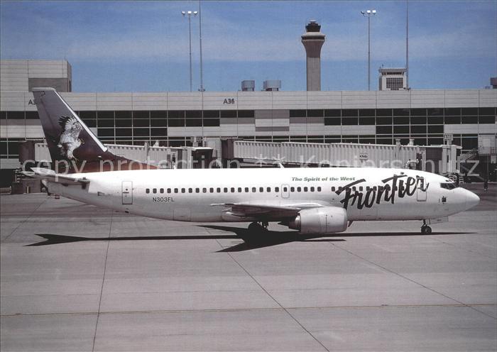 Flugzeuge Zivil frontier (Hawk tail. RHS) boeing 737-3MB N303FL c/n 25039/2007