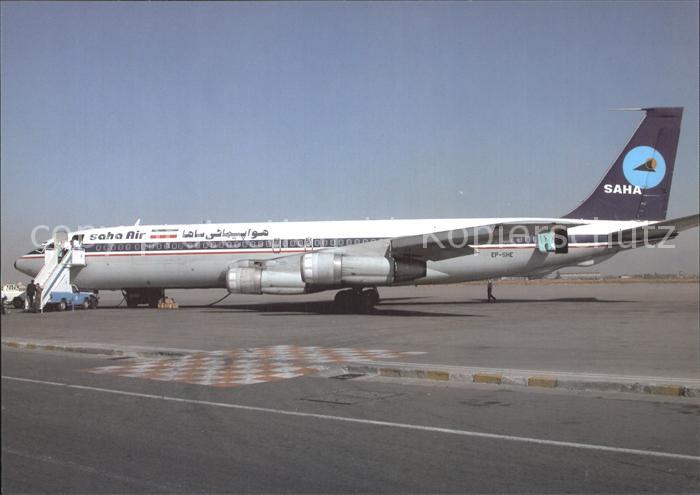 Flugzeuge Zivil Saha Air Boeing 707-3J9C EP-SHE cn 21127 Mashad Iran