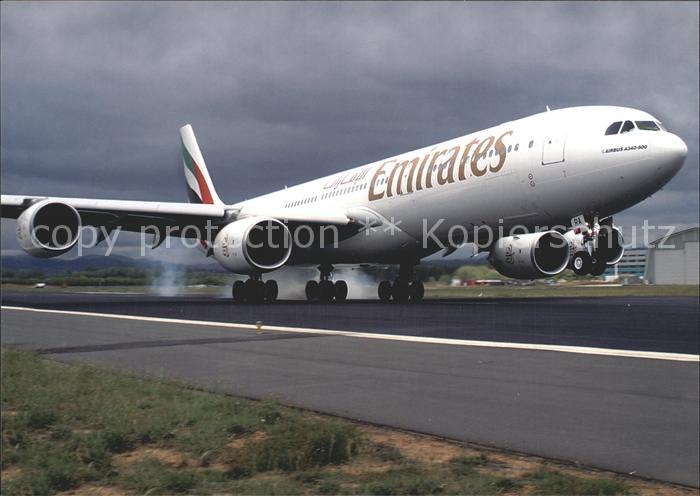 Flugzeuge Zivil EMIRATES A340-541 A6-ERA cn 457