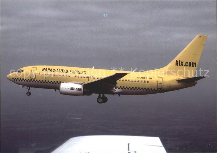 Flugzeuge Zivil HAPAG-LLOYD EXPREss Boeing B737-700 D-AGER