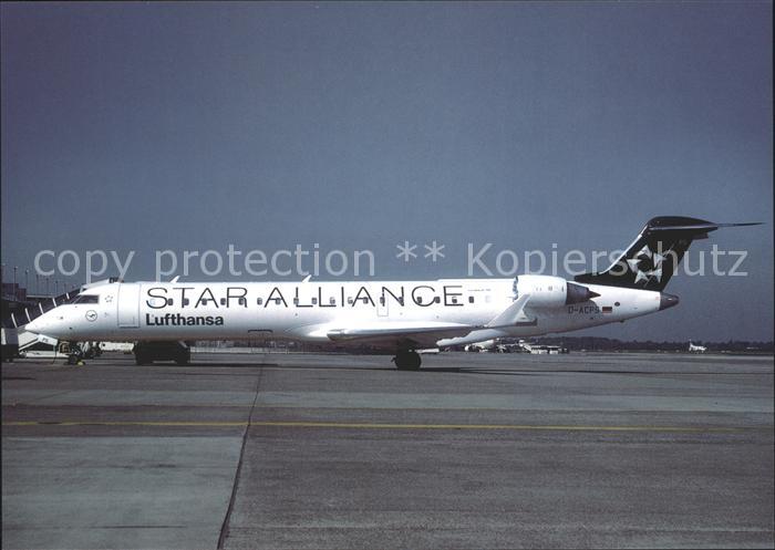 Flugzeuge Zivil LUFTHANSA Candair Jet D-ACPS Duesseldorf