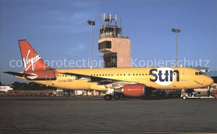 Flugzeuge Zivil VIRGIN SUN Airbus A320-214 G-VTAN cn 764 Palma de Mallorca