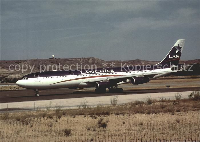 Flugzeuge Zivil LAN CHILE Airbus A340-300 CC-CQC
