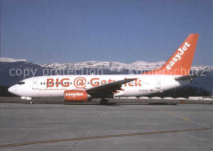 Flugzeuge Zivil BOEING 737-73V G-EZJD cn 30242 GENEVA (GVA)
