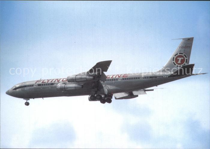 Flugzeuge Zivil FLYING TIGER LINE Boeing 707-349C N322F cn 18975/445