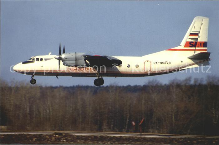 Flugzeuge Zivil Antonov AN-26 SIAT SIBAVIATRANS RA-49278 SVO Moskau
