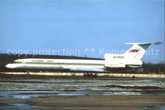 Flugzeuge Zivil Tupolev TU-154B-2 Chernomor Avia RA-85291 VKO Moskau