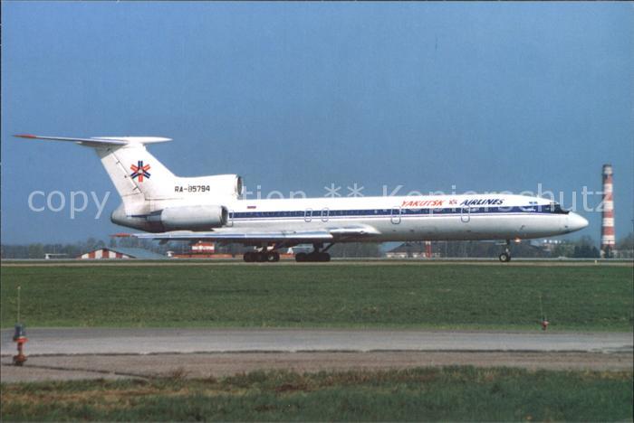 Flugzeuge Zivil Tupolev TU-154M YAKUTSK AIRLINES SVO Moskau