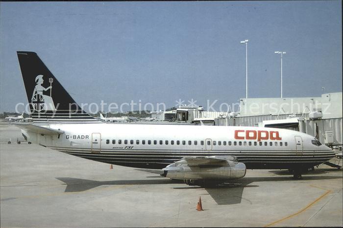 Flugzeuge Zivil Boeing 737-204 COPA Panama G-BADR