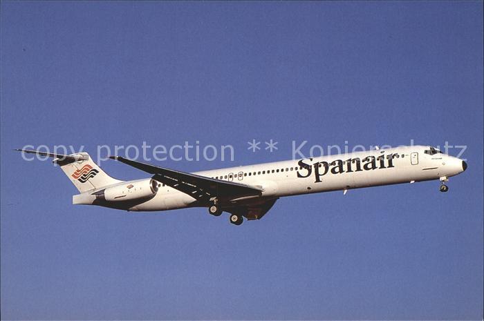 Flugzeuge Zivil McDonnel Douglas MD-83 SPANAIR