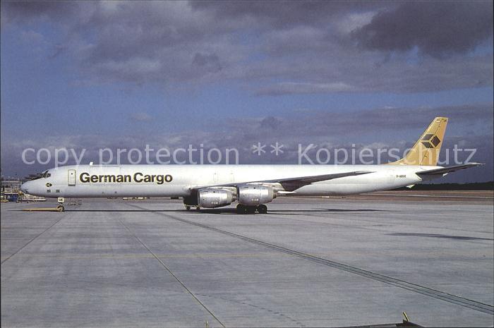Flugzeuge Zivil German Cargo McDonnell Douglas DC-8-73AF