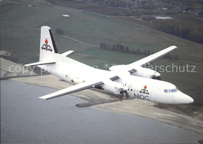 Flugzeuge Zivil National Iranian Oil Comp Fokker 50 EP-OIL