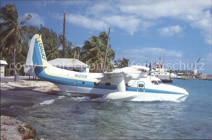 Flugzeuge Zivil Grumman G-73 turbo Mallard Chalk's International Airlines N1208
