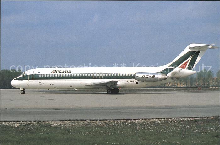 Flugzeuge Zivil Douglas DC 9-32 Alitalia N2786S