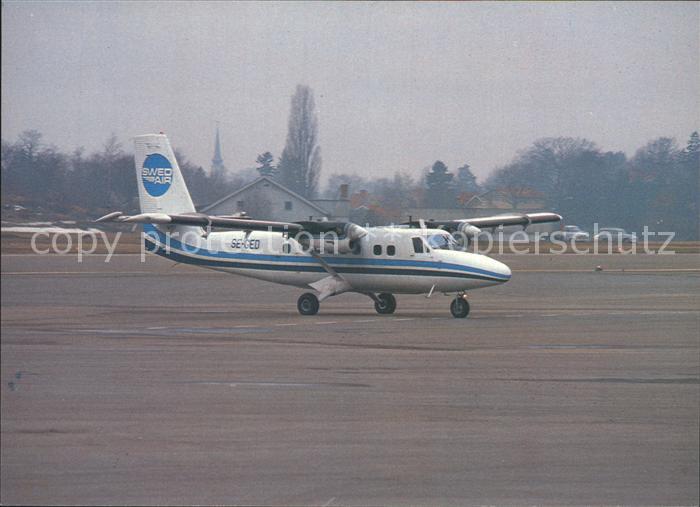 Flugzeuge Zivil Swedair Twin Otter 300