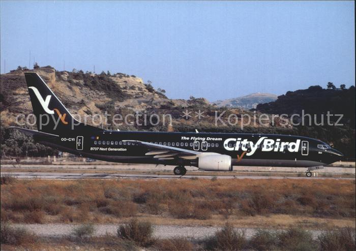 Flugzeuge Zivil Citibird Boeing B737-800 OO-CYI