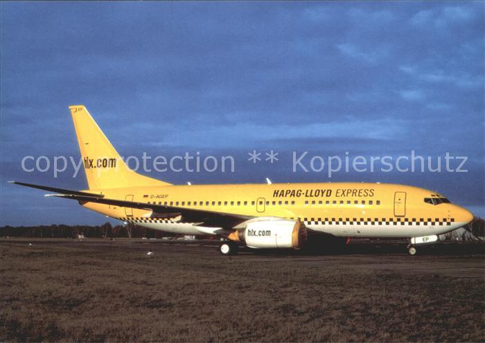 Flugzeuge Zivil Hapag Lloyd Express Boeing B737-700