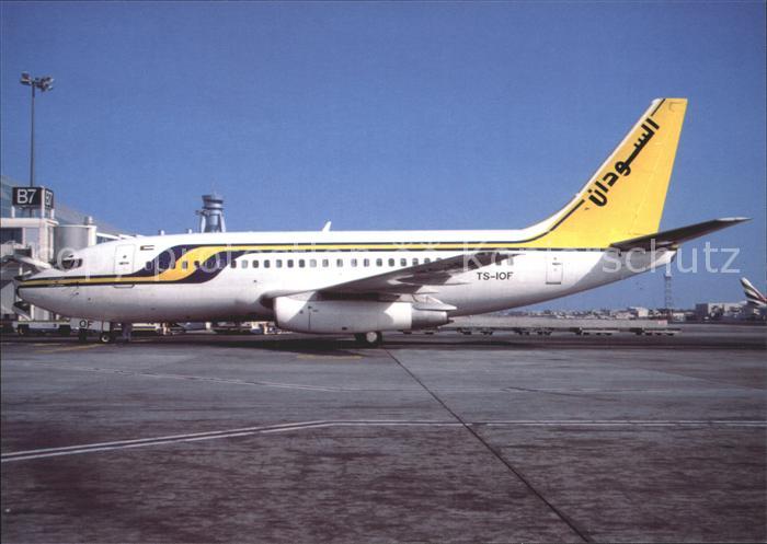 Flugzeuge Zivil Sudan Airways Boeing B737-200 TS-IOF