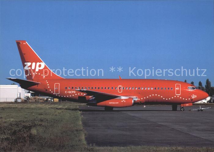 Flugzeuge Zivil Air Canada ZIP B737-200 C-GCPO
