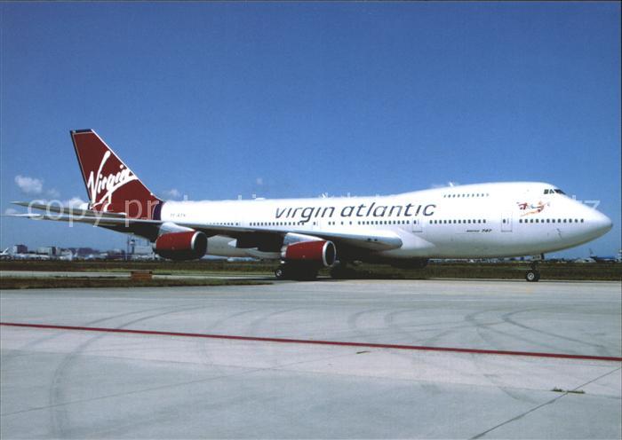 Flugzeuge Zivil Virgin Atlantic B747-200 TF-ATN