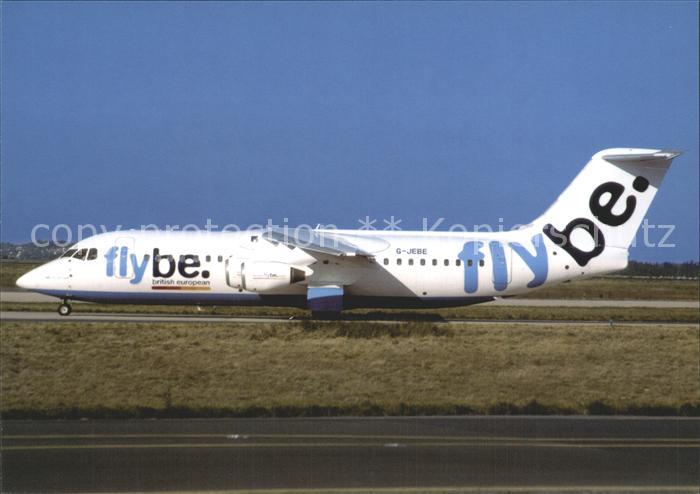 Flugzeuge Zivil British Europian Bae 146-300 G-JEBE Paris CDG