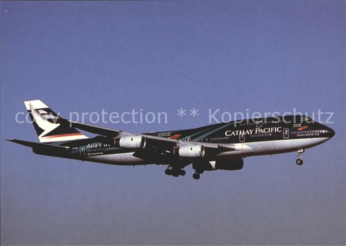 Flugzeuge Zivil CATHAY PACIFIC Boeing 747-467 B-HOY